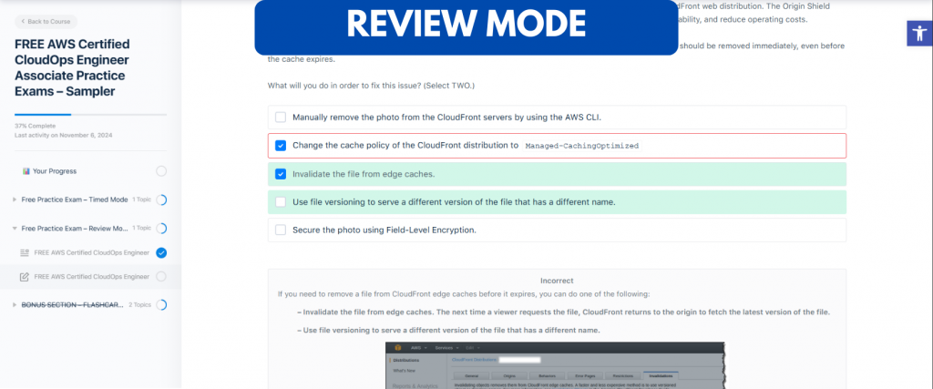 FREE AWS Certified CloudOps Engineer Associate Practice Exams – Sampler ...
