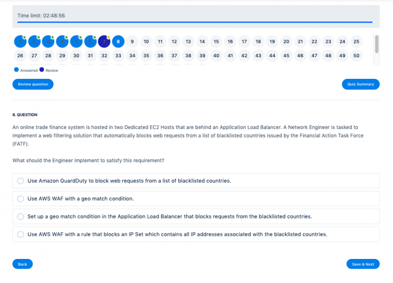 Test ANS-C01 Guide Online