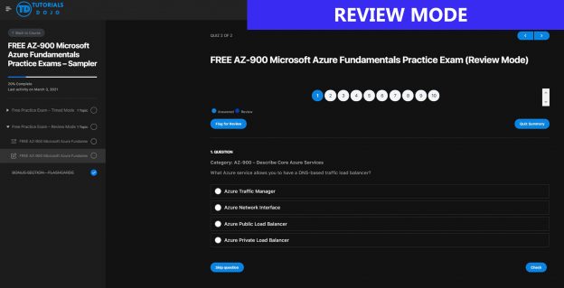 FREE AZ-900 Microsoft Azure Fundamentals Practice Exams - Sampler ...