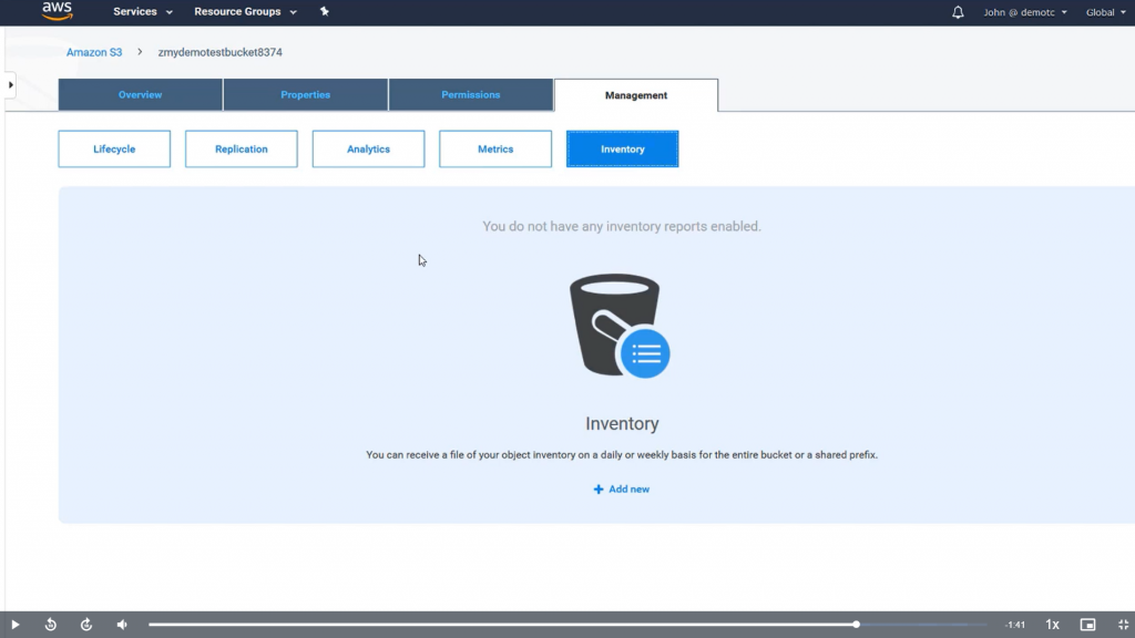 Amazon S3 Demonstration - Tutorials Dojo