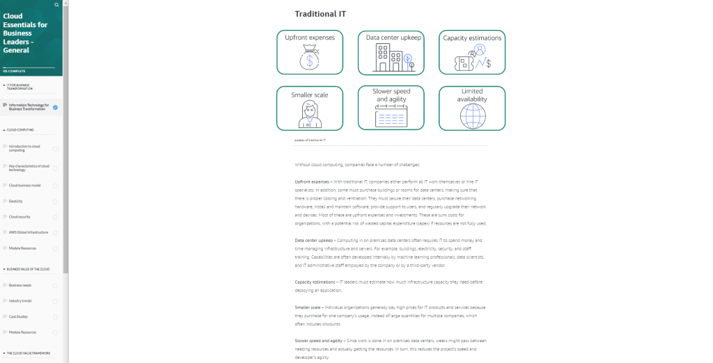 Cloud Essentials for Business Leaders – General - Tutorials Dojo