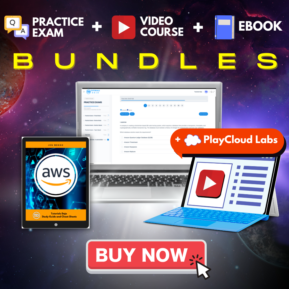 Triple Bundle Sale - Tutorials Dojo