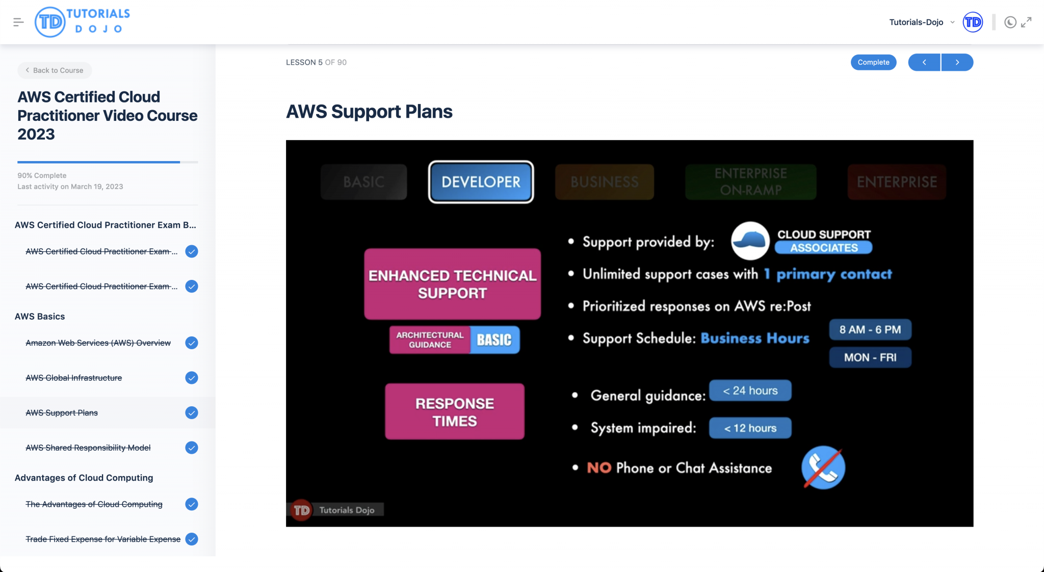 Aws Certified Cloud Practitioner Clf C02 Video Course Tutorials Dojo