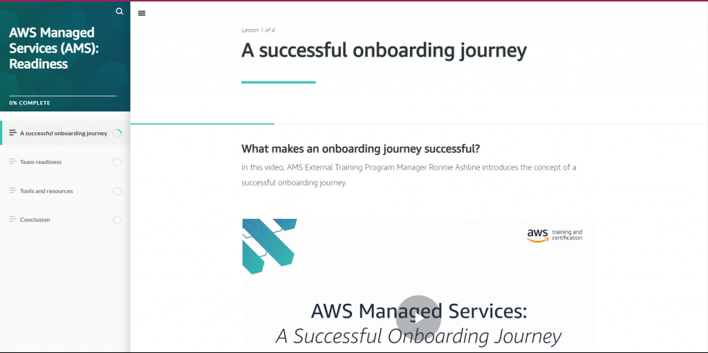 AWS Managed Services (AMS): Readiness - Tutorials Dojo