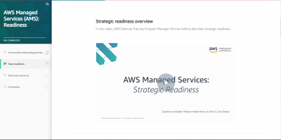 AWS Managed Services (AMS): Readiness - Tutorials Dojo