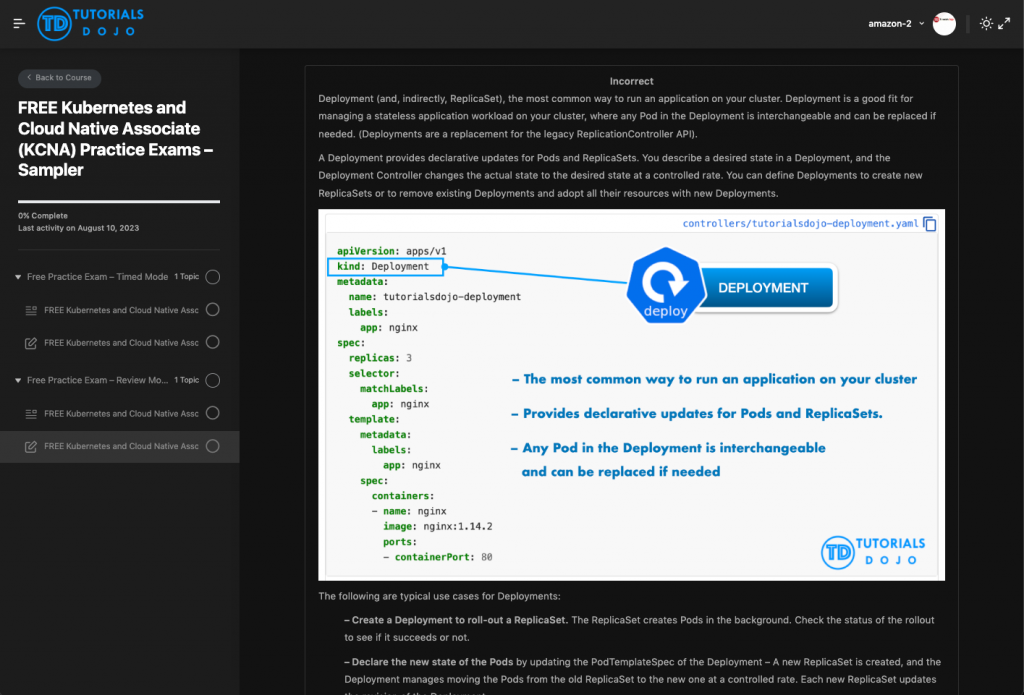 Free KCNA Practice Exam - Kubernetes And Cloud Native Associate