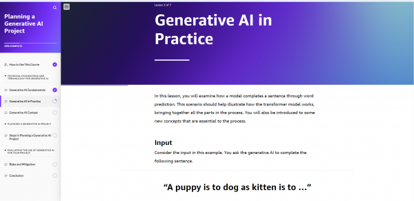 Planning a Generative AI Project - AI in Practice
