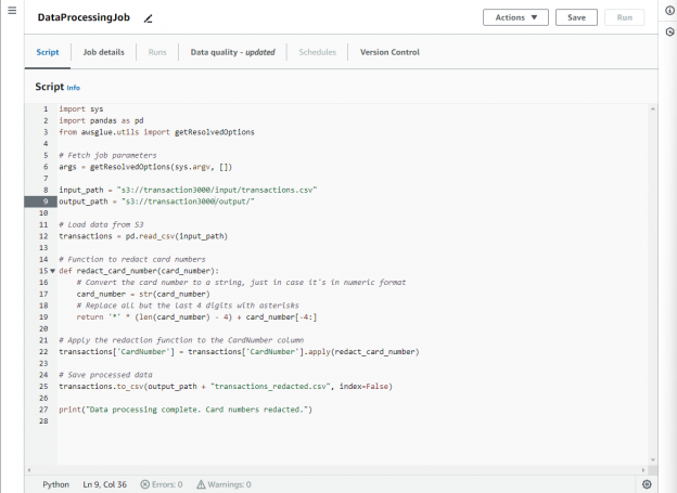 Guided Lab: Introduction to AWS Glue Using Python Shell - Tutorials Dojo