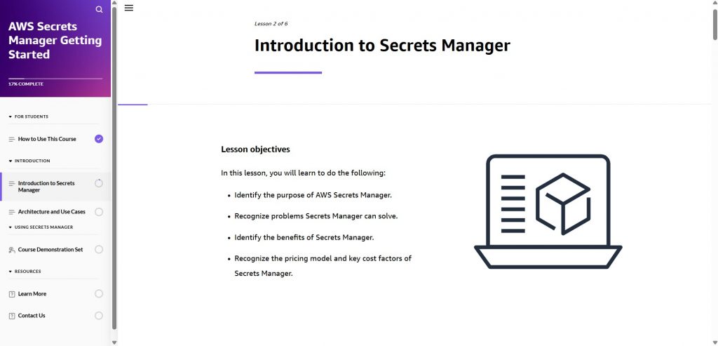 AWS Secrets Manager Getting Started - Tutorials Dojo