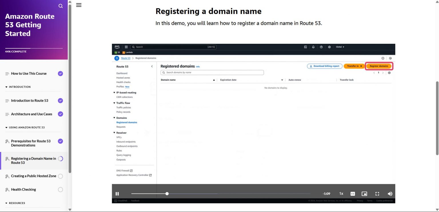 Amazon Route 53 Getting Started - Tutorials Dojo