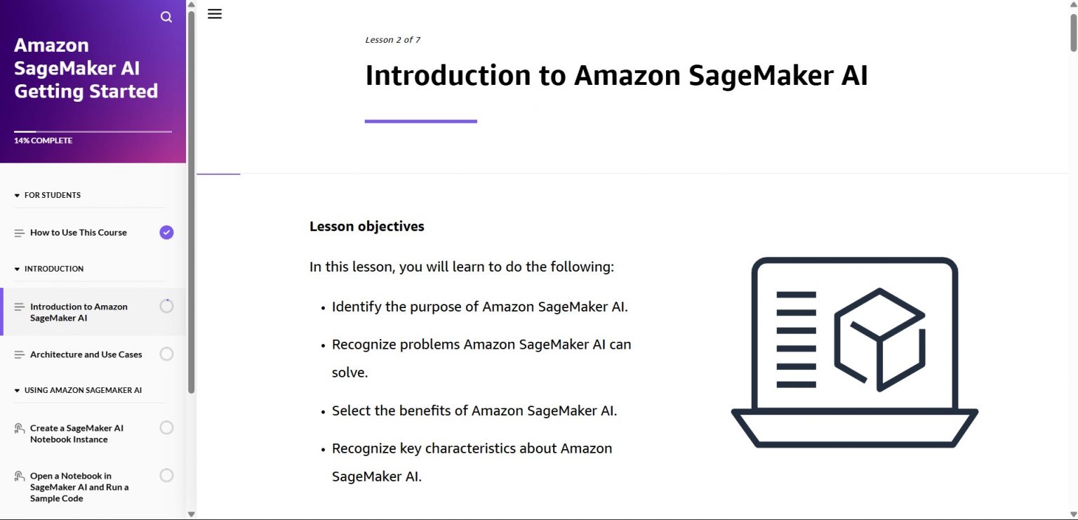 Amazon SageMaker AI Getting Started - Tutorials Dojo