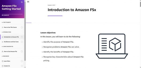 Amazon FSx Getting Started - Introduction