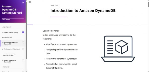 Amazon DynamoDB Getting Started - Introduction