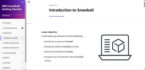 AWS Snowball Getting Started - Tutorials Dojo