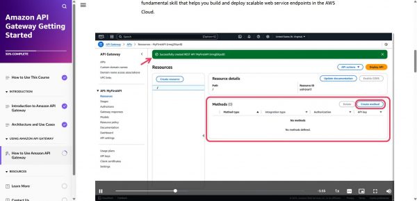 Amazon API Gateway Getting Started - Create REST API demonstration
