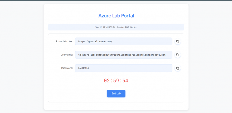 Azure PlayCloud Labs - Tutorials Dojo