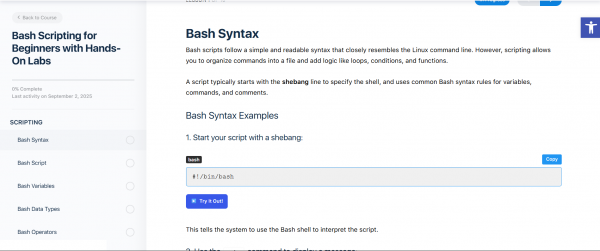 Bash Scripting for Beginners with Hands-On Labs - Tutorials Dojo