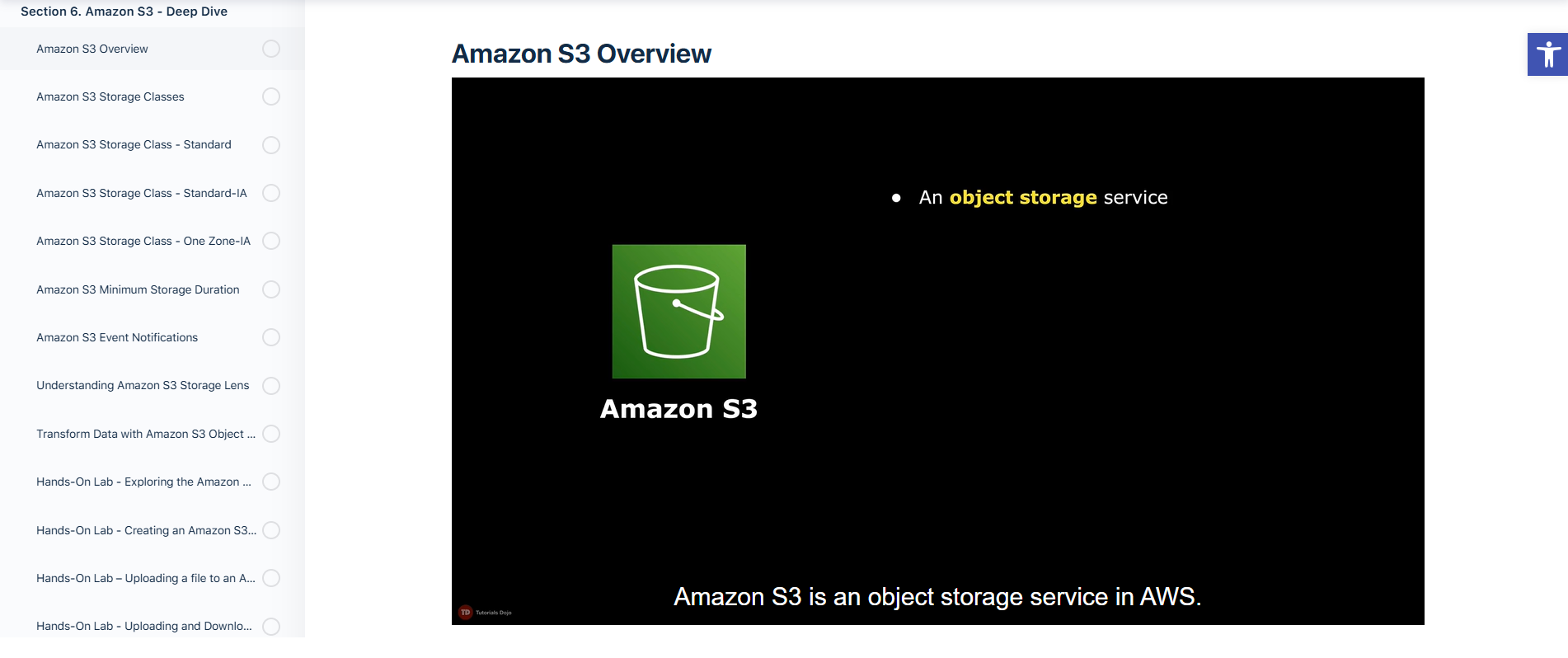 TD-DEA-C01-Amazon-S3-Section TD-DEA-C01-Amazon-S3-Section