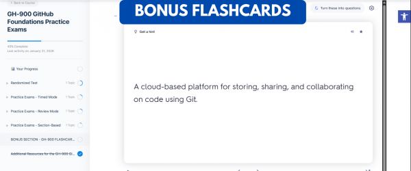 Tutorials Dojo - GH-900 GitHub Foundations Practice Exams