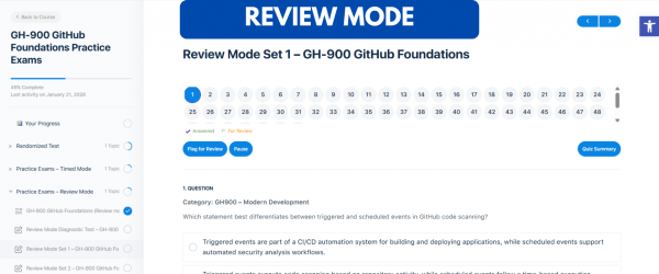 Tutorials Dojo - GH-900 GitHub Foundations Practice Exams