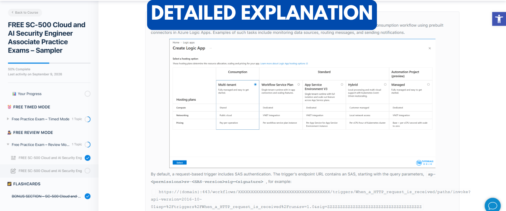 TD SC-500 Cloud and AI Security Engineer Associate Practice Exam Sampler - Detailed Explanation TD SC-500 Cloud and AI Security Engineer Associate Practice Exam Sampler - Detailed Explanation