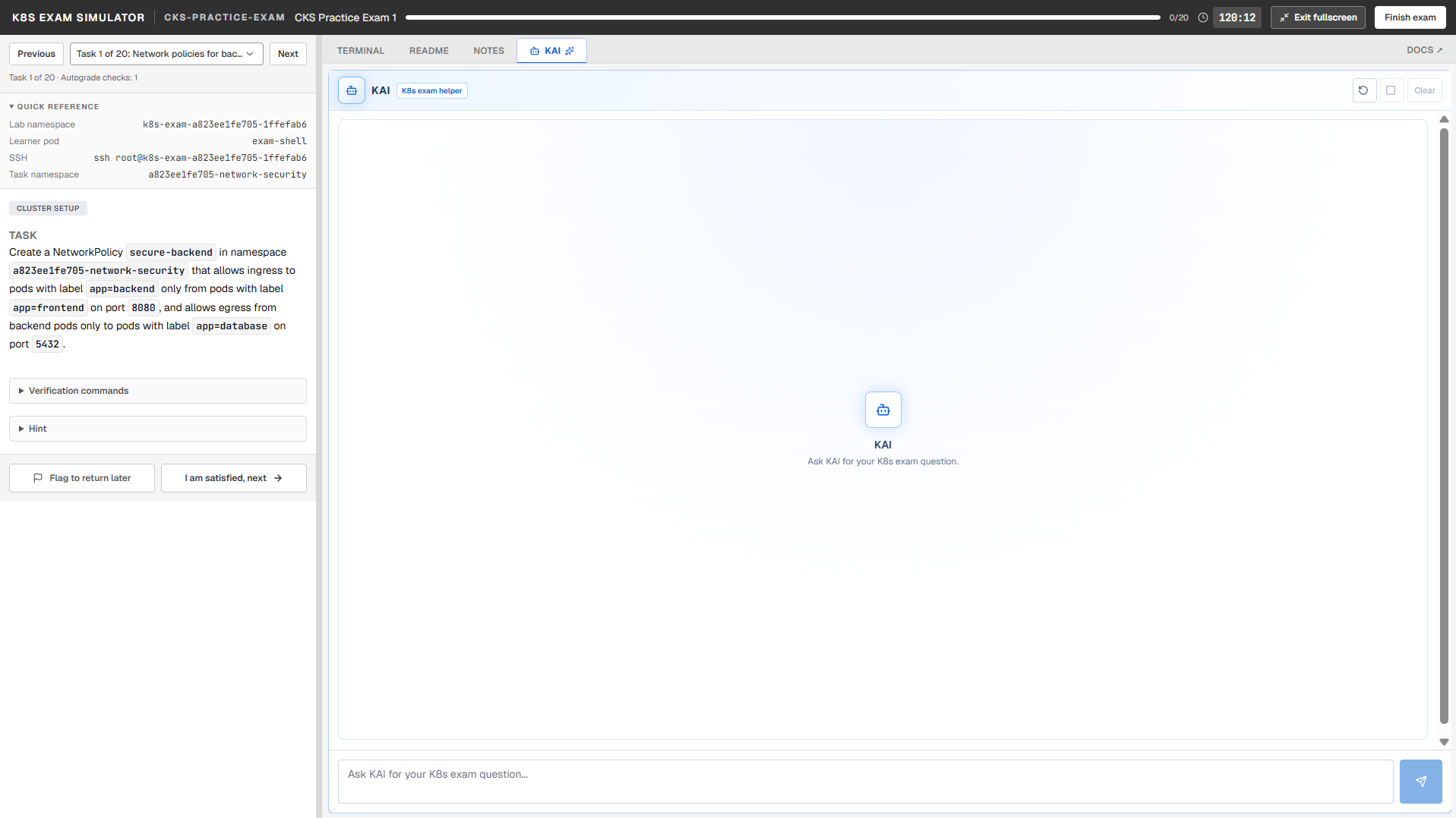 Certified Kubernetes Security Specialist - CKS-Exam Simulator-17JUL2026-5