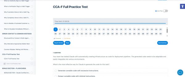 Claude Certified Architect Foundations CCAR-F Video Course - Tutorials Dojo